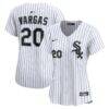 Miguel Vargas Chicago White Sox Nike Women's Home Limited Jersey - White - Front View