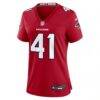 Brian Asamoah Atlanta Falcons Nike Women's Team Game Jersey - Red - Side View