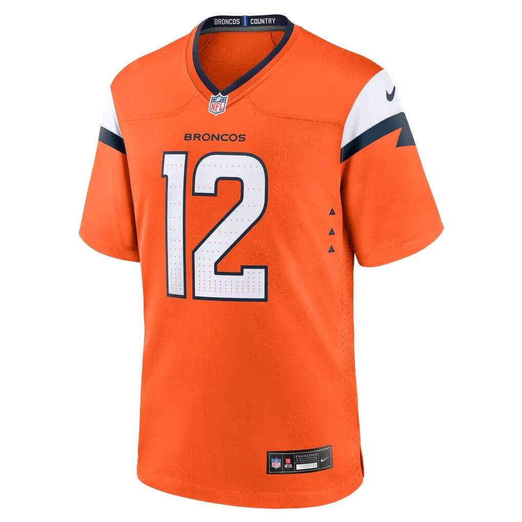 RJ Harvey Denver Broncos Nike Team Game Jersey