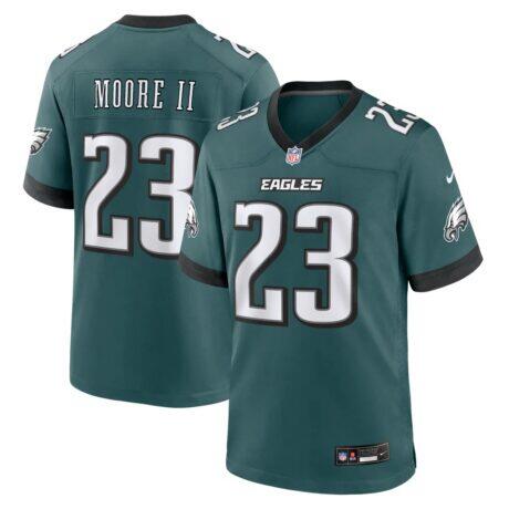 Kenny Moore II Philadelphia Eagles Nike Team Game Jersey - - Front View