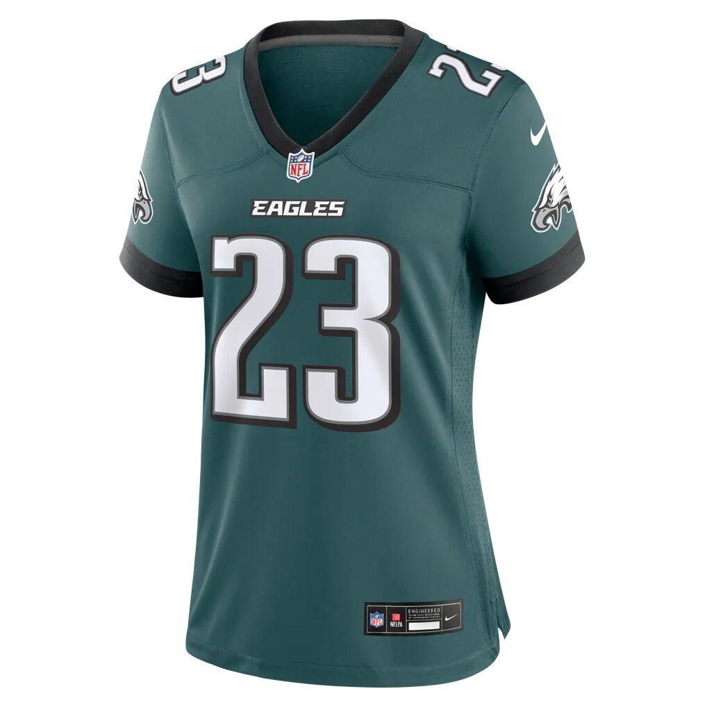 Kenny Moore II Philadelphia Eagles Nike Women's Team Game Jersey - Midnight Green