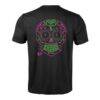 Chicago Blackhawks Levelwear Youth Sugar Skull Little Richmond T-Shirt - Black - Detail View