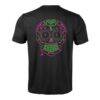 San Jose Sharks Levelwear Youth Sugar Skull Little Richmond T-Shirt - Black - Detail View