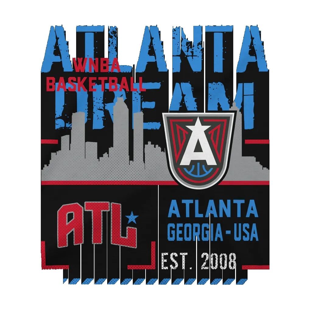 Atlanta Dream Stadium Essentials Unisex Hideout T-Shirt