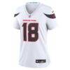 Marvin Harrison Jr. Houston Texans Nike Women's Game Jersey - White - Alt1