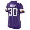 Audric Estime Minnesota Vikings Nike Women's Team Game Jersey - Purple - Alt2