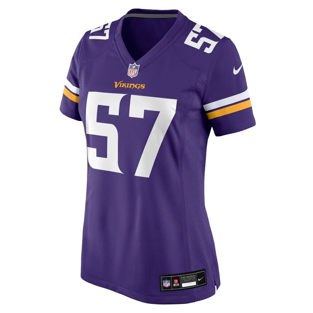 Keshawn Banks Minnesota Vikings Nike Women's Team Game Jersey