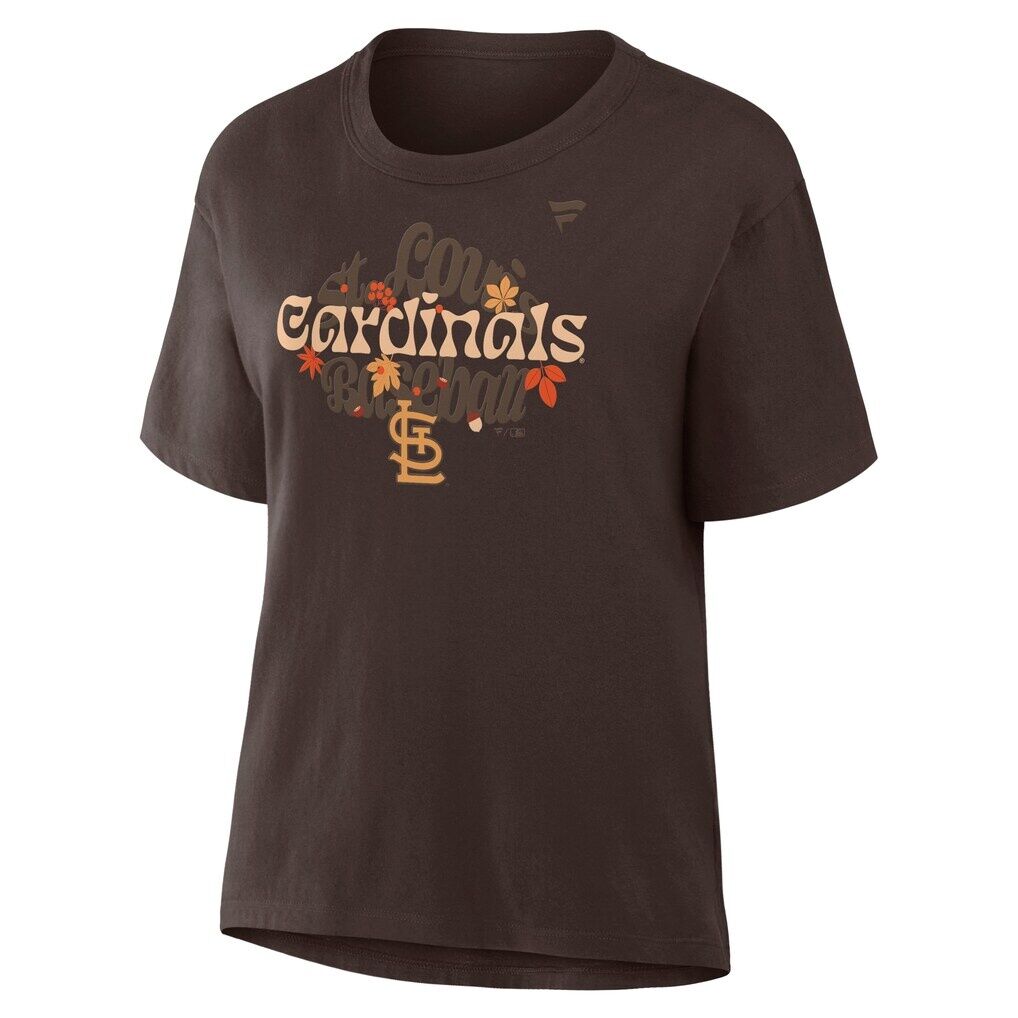 St. Louis Cardinals Women's Fall Leaves T-Shirt