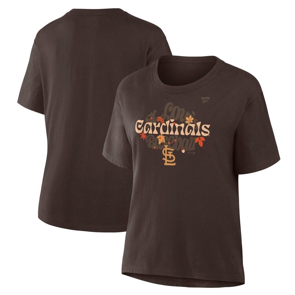 St. Louis Cardinals Women's Fall Leaves T-Shirt