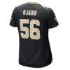David Ojabo New Orleans Saints Nike Women's Team Game Jersey - Black - Alt2
