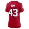 TJ Quinn Atlanta Falcons Nike Women's Team Game Jersey - Red - Detail View