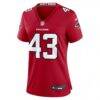 TJ Quinn Atlanta Falcons Nike Women's Team Game Jersey - Red - Side View