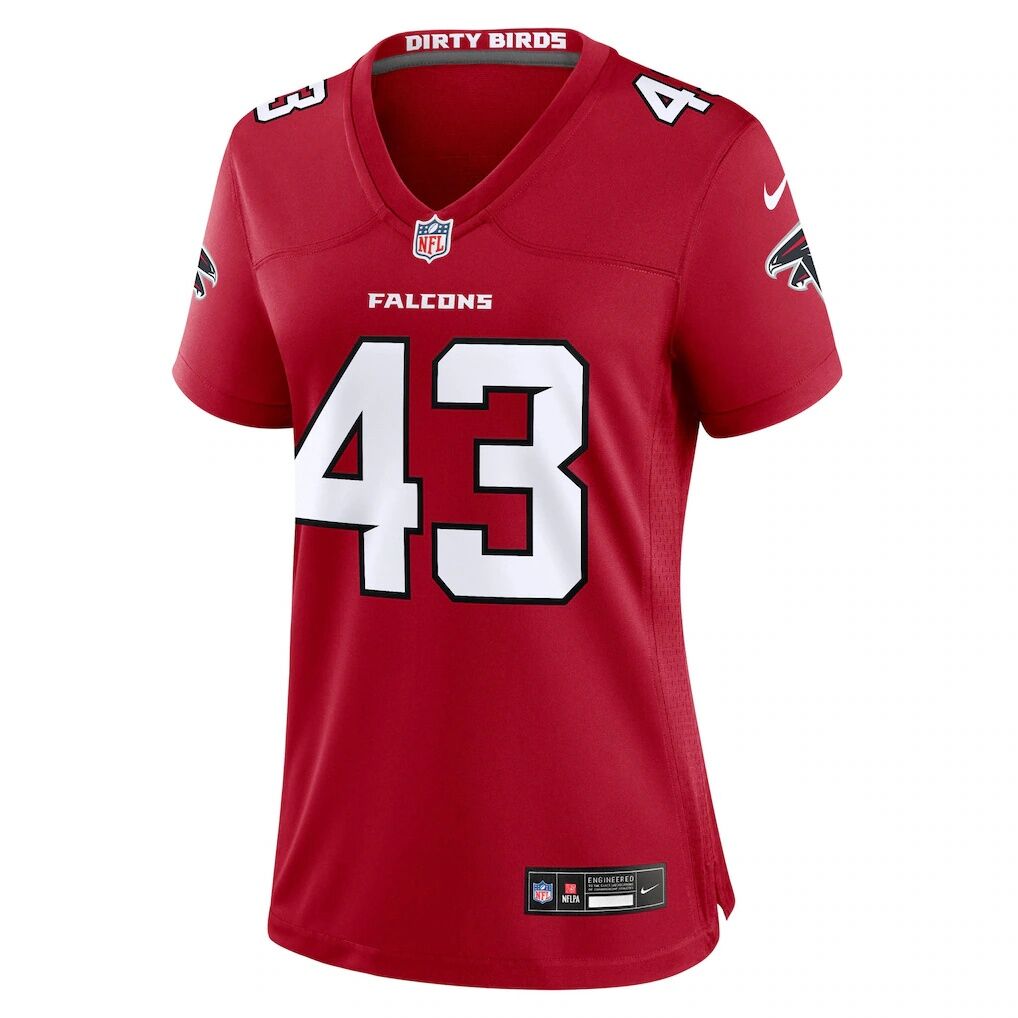 TJ Quinn Atlanta Falcons Nike Women's Team Game Jersey