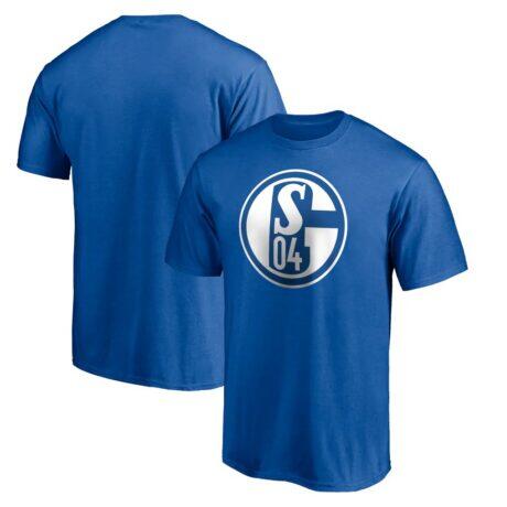 FC Schalke 04 Primary Logo T-Shirt - - Front View