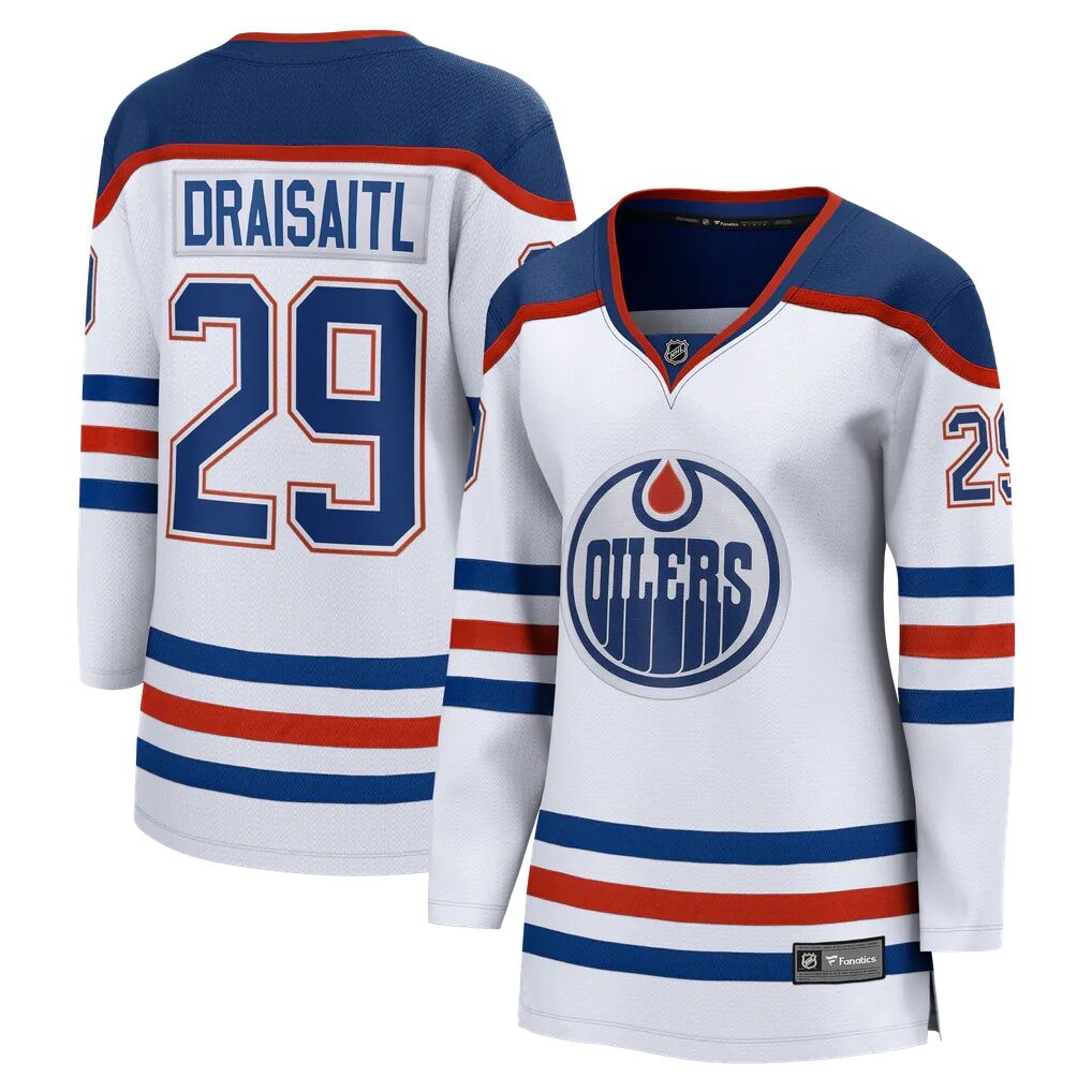 Leon Draisaitl Edmonton Oilers Fashion7 Women's Breakaway Jersey
