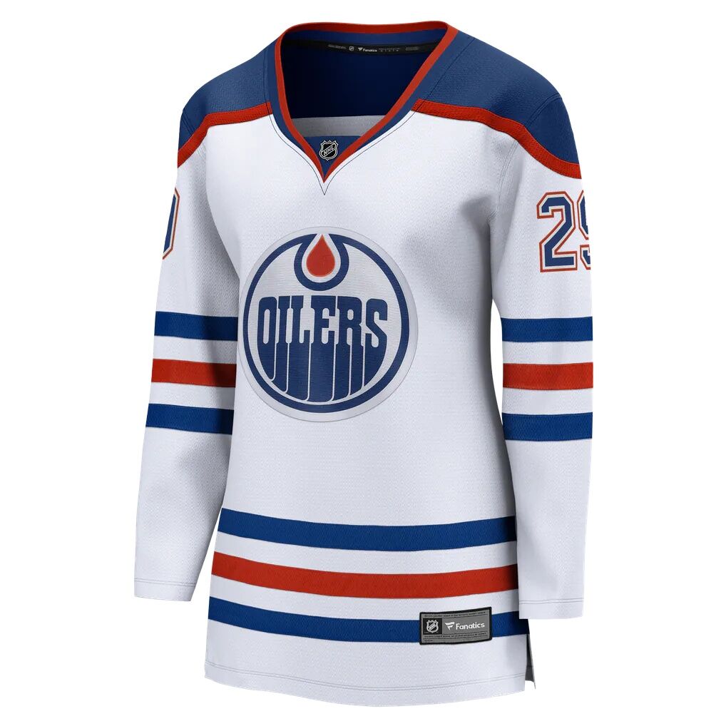 Leon Draisaitl Edmonton Oilers Fashion7 Women's Breakaway Jersey