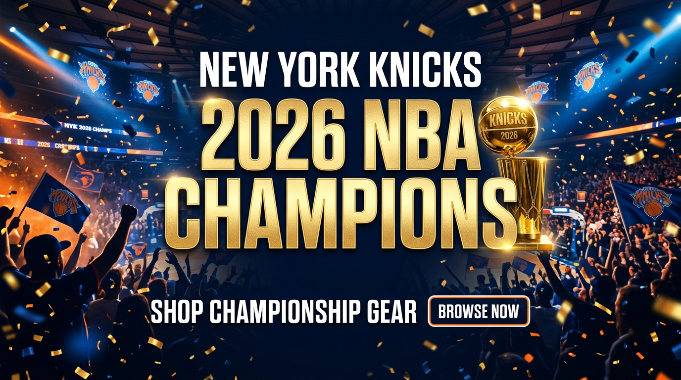 New York Knicks 2026 NBA Champions – Shop Championship Gear