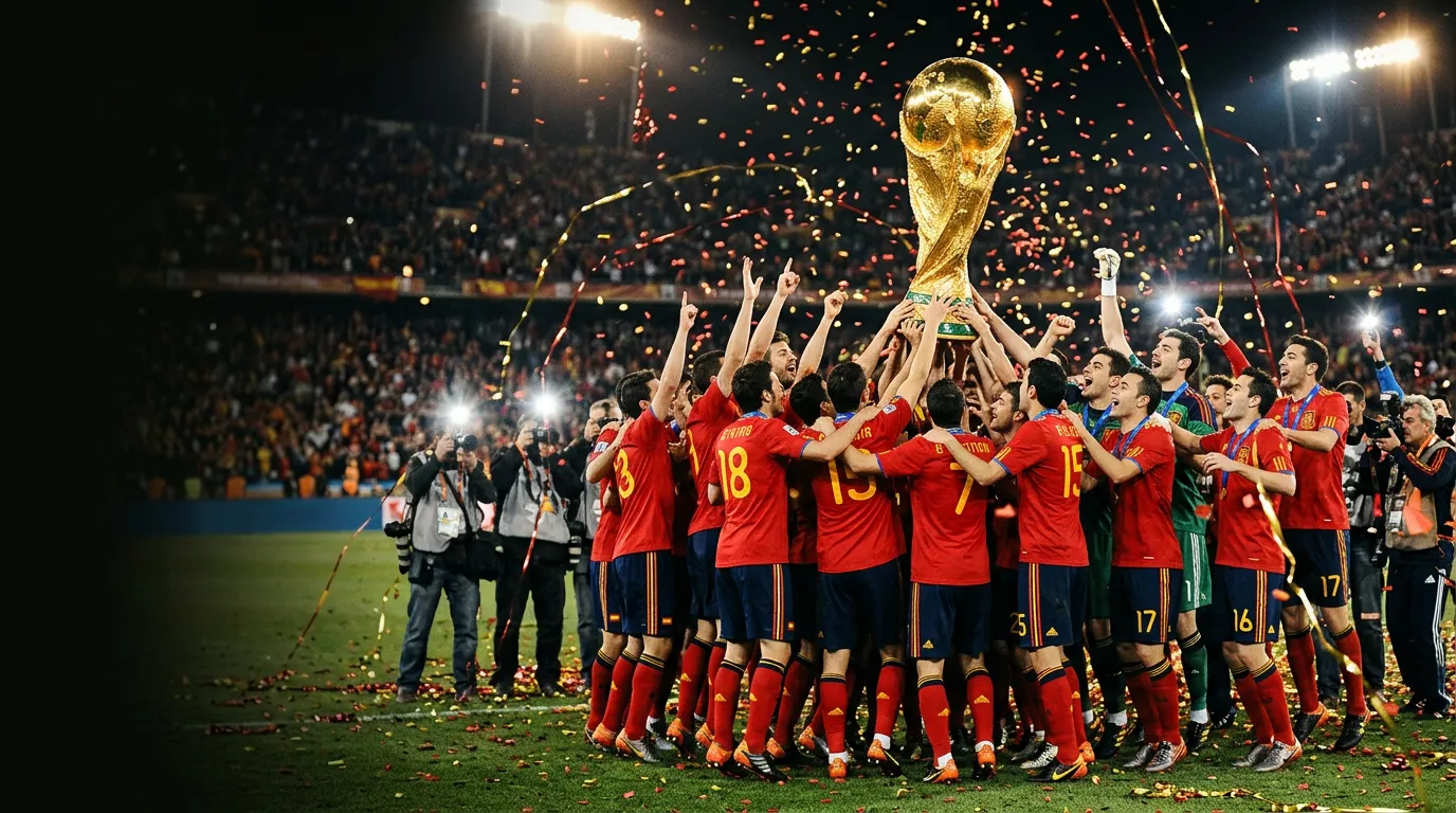 Spain 2026 FIFA World Cup Champions – Shop Spain Jerseys