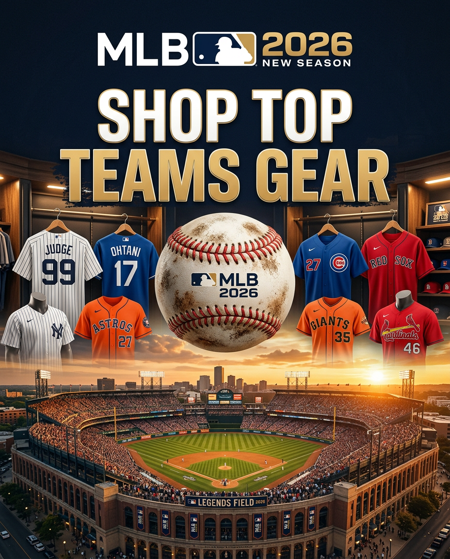 MLB 2026 – Shop Top Teams Gear